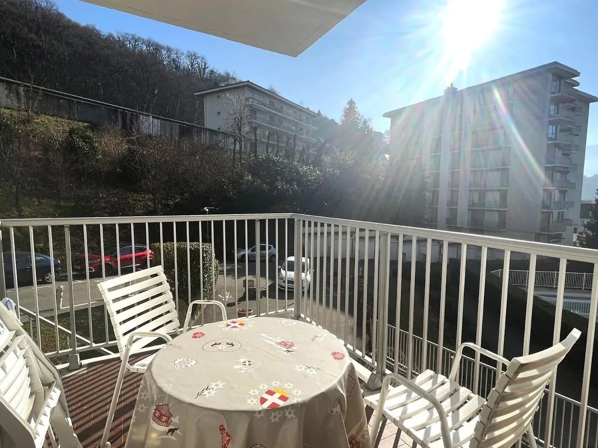 Charmant T1 Bis De 35M² Avec Terrasse Sud/Est, Parking Prive, Piscine Et Tennis - Aix-Les-Bains - Fr-1-555-80 Apartment