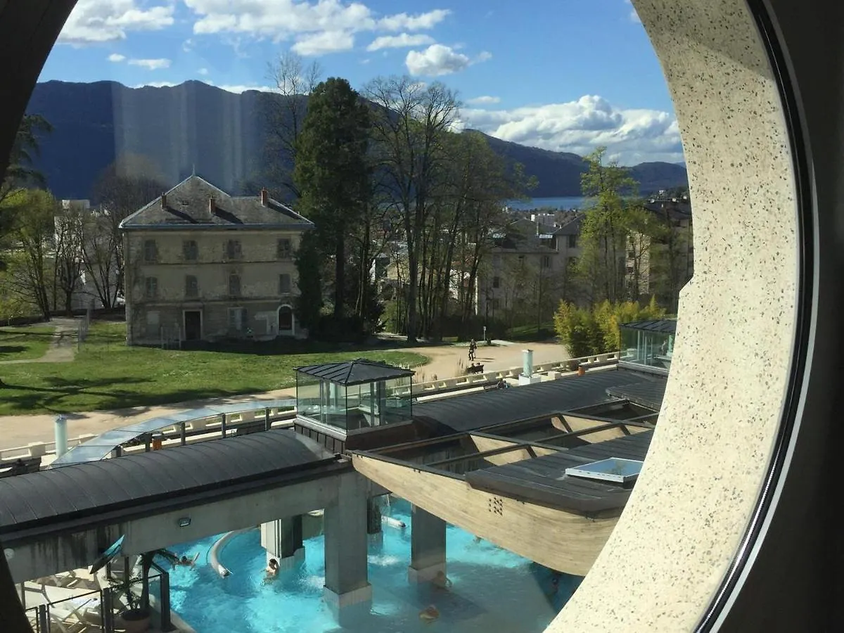 Apartment Charmant T1 Bis De 35M² Avec Terrasse Sud/Est, Parking Prive, Piscine Et Tennis - Aix-Les-Bains - Fr-1-555-80 France